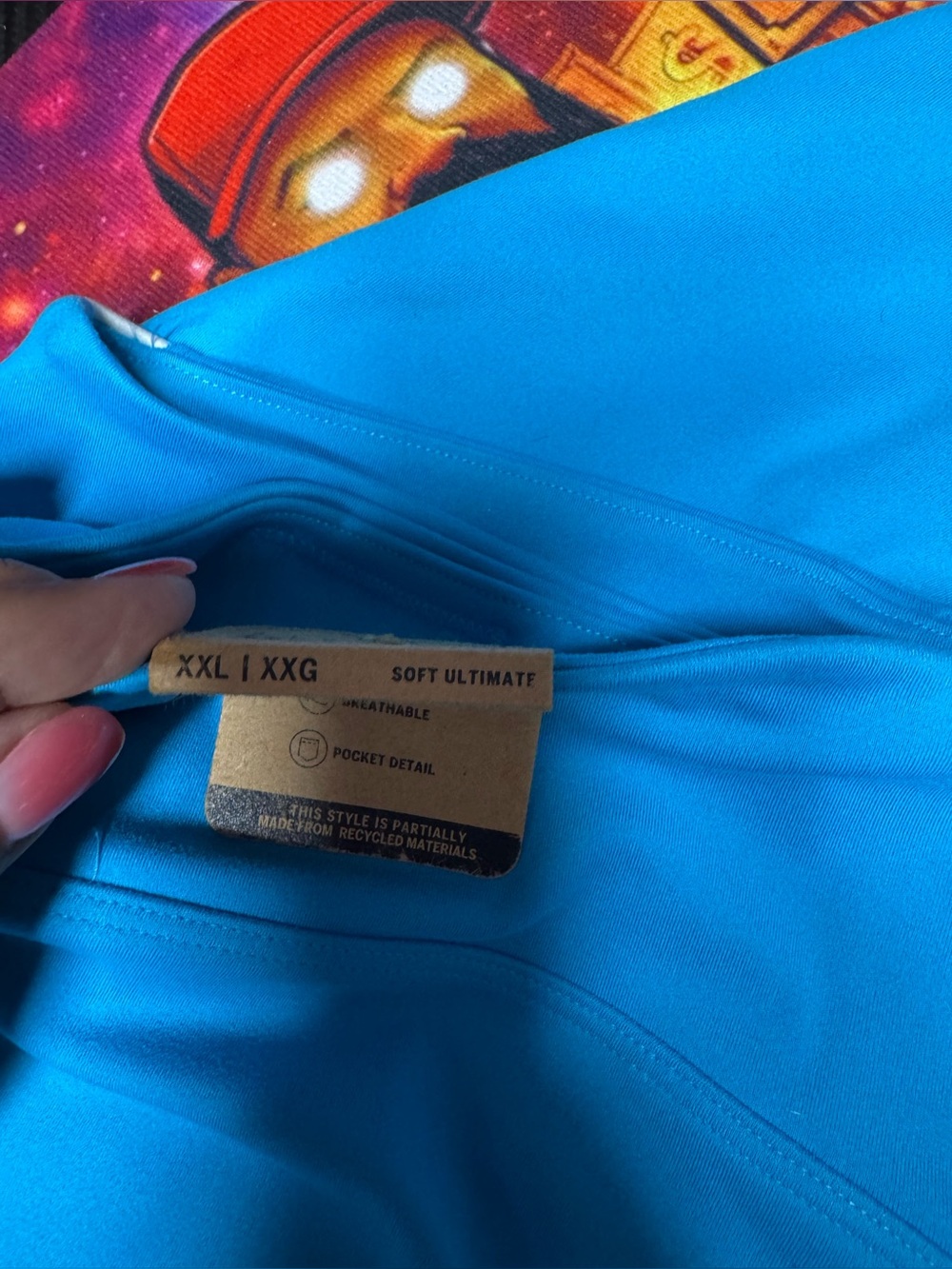 Soft Ultimate XX-Large Bright Turquoise Active leggings